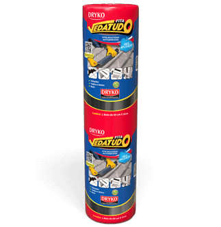 Dryko Fita Vedatudo Aluminio 60 cm x 10 m