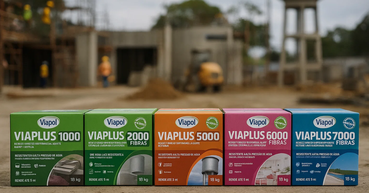 Leia mais sobre o artigo Conheça a linha Viaplus e acerte na impermeabilização da sua obra