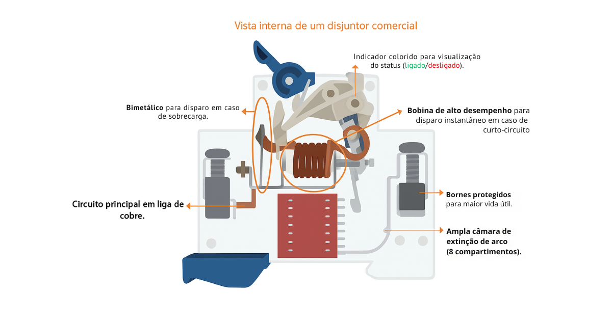 Leia mais sobre o artigo Disjuntor: Confira o passo a passo de como escolher