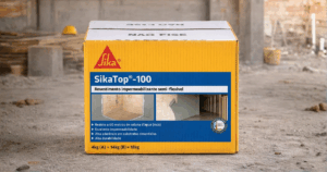 SikaTop 100 Impermeabilizante semi-flexível em obra