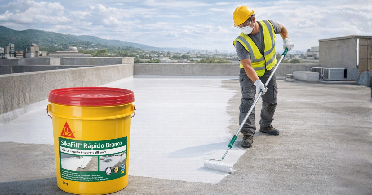 Você está visualizando atualmente Mantas líquidas Sika e o poder do SikaFill